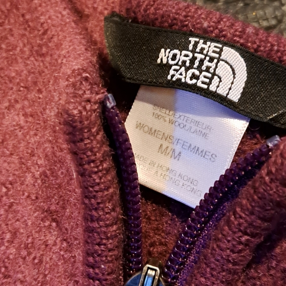 Vintage The North Face wool Zip Up sweater - Picture 4 of 12